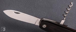  Couteau  de poche Canif 3 pièces par J. Mongin - Corne de buffle
