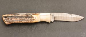    Couteau 1992 Annual Damast Collector's Knife #42 de Böker