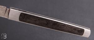  Couteau " APEX " custom de Lionel Lalague - Fatcarbon et Damasteel
