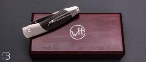    Couteau  pliant B12- TBPB 190/500 par William Henry - Palmier et ZDP-189