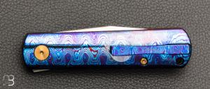   Couteau " BRLW Mokuti " par Böker Solingen - Limited Edition N°043/200- 110674