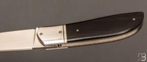    Couteau  "  Bohème " custom par Rémi Lavialle - RWL34 et ébène