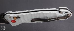 Couteau pliant C.A.C. " MN400 Pilote " Marine Nationale - PA6 FV gris