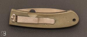 Couteau " C25 CENTOFANTE #026 " 1st génération de SPYDERCO - C25PGR 