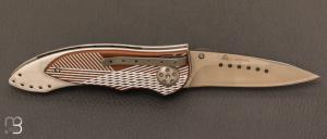  Couteau CRKT E-Lock Bronze design Allen Elishewitz - 7323