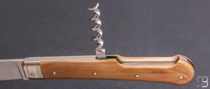     Couteau " Coq 2 pièces " par Mathieu Herrero - Ivoire de mammouth