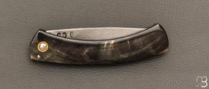   Couteau de poche Corse corne de bélier de Jean-Jacques Bernet