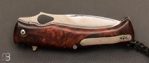 Couteau   de poche Deimos - Rosewood et N690Co Böhler par Citadel Dep Dep