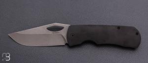      Couteau "Dixon" par MCNees Knives - Titane et lame en Magnacut