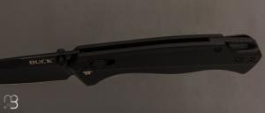  Couteau « FERROX » N°0698BKS par Buck - Aluminium noir et D2 - 7698.BKS