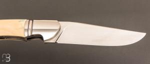   Couteau " Gouez " custom par Amaël Druez - Le Temps d'un Souffle - Mammouth