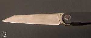  Couteau " Kori edition limitée 2019 " Titane et M390 par Cheburkov Knives