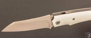 Couteau " Krypto  " de Rémi Lavialle - Lame de Feu - G10 et RWL-34 