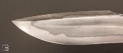  Couteau  "  Kukri " custom bois de fer et W5 par Milan Mozolic