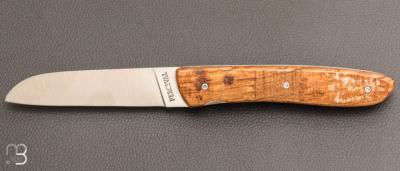 Couteau L08 par Atelier Perceval - Fût de chêne et 14c28n