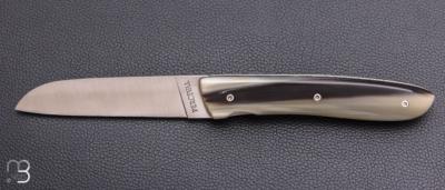  Couteau " L08 " par Atelier Perceval - Corne de zébu et 19c27