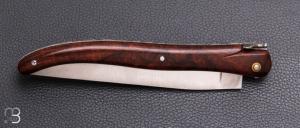 Couteau  " Laguiole 13 cm " fait main par Jérôme Latreille - Ironwood et 14c28N