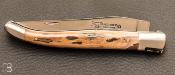 Couteau Laguiole en Aubrac 12 cm en croûte de mammouth