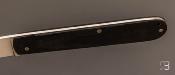 Couteau "Le Canif" Inox mitres avant et arrière par Julien MARIA - Lame acier inoxydable 14C28N