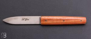  Couteau " Le Gone " mid-tech design d'Eric Depeyre  - Bois de rose et 12C27 