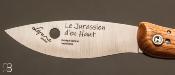Couteau Le "Jurassien d'en Haut" en chêne par Atelier Lepine