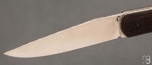   Couteau " Le Passager " de Pierre Thomas - Atelier Odae - Wengé sablé