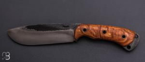    Couteau " Le Retord " fixe par Fr�d�ric Maschio - Fr�ne Olivier