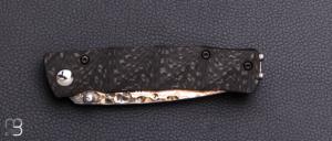 Couteau MC33C-FGB&G Limited Edition 25ème anniversaire par Mcusta