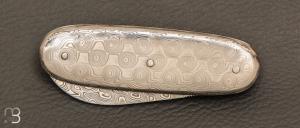  Couteau " Navette " full damas de Robert Beillonnet