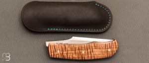    Couteau " New Hardy " custom par Rémi Lavialle - Koa et RWL34