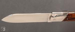   Couteau " Palanquille " custom par Glenn Guillou - Bois de fer et lame en RWL34