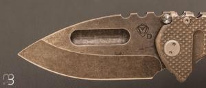  Couteau  "  Praetorian Ti Frame Lock Titanium" par Medford Knife