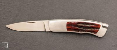   Couteau " Ron Lake Design " Lockback par Stéphane Sagric & Cyril Doche