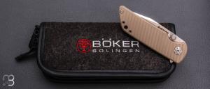    Couteau Böker Solingen - Sherman EDC II - G10 Coyote - 110156