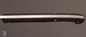 Couteau  " Slack  " custom par Raphaël Durand - Fibre de carbone et RWL-34