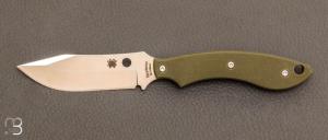 Couteau "  Stok Bowie  " Od Green Spyderco- FB49GPOD