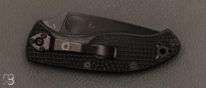    Couteau "  Tenacious Lightweight Black " Spyderco- C122PBBK