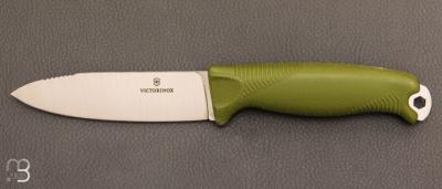  Couteau  "  Venture  "  droit par Victorinox - Vert Kaki - 3.0902.4