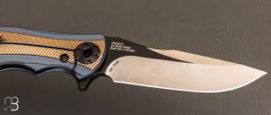 Couteau " ZT.0606CF  " Edition limitée #0168 design de RJ Martin par ZERO TOLERANCE