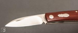   Couteau  " Zulu " par Aleksandr Vetrov - Micarta / M390