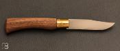 Walnut Old Bear pocket knife size M