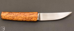  Couteau " fixe " Nordique Custom de Erik Markman - Bouleau de carélie 