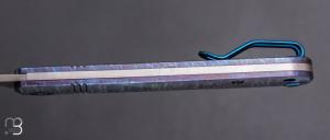 Couteau "slipjoint" par Dreamtech - Titane et lame en VG10 - D4386TF