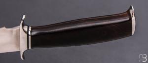     Couteau utilitaire en grenadille par Jim Siska - Grenadille et ATS34