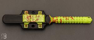    Couteau fixe "116-1Z Zombie Green ADO S/E par Microtech
