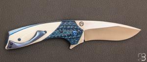 Couteau  "  Faisal Yamin Design Flipper " par Les Voorhies 