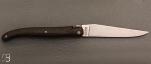   Couteau Laguiole Aubrac "Terre d'aubrac stabilisée Jonquille ”