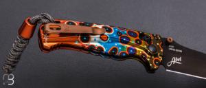    Couteau Mini ADIRA™ aluminium édition limitée #131 par BENCHMADE -  BN18065BK_ABEL2