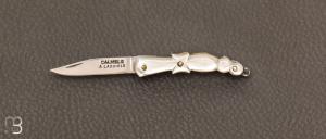 Mini couteau Laguiole "Aile de pigeon" de collection ancien 4,5 cm par Jules Calmels