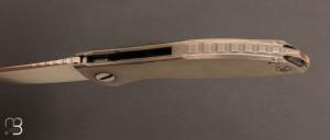 Couteau " NEON Zero " par Shirogorov - Titane et M390